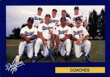 1995 Los Angeles Dodgers Police #NNO Coaches Front