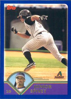 2003 Topps #227 Junior Spivey Front