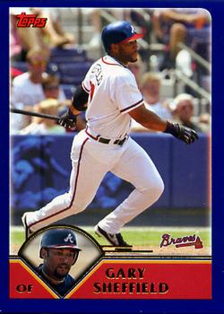 2003 Topps #130 Gary Sheffield Front