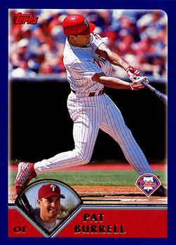 2003 Topps #160 Pat Burrell Front
