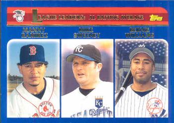 2003 Topps #337 American League Batting Average Leaders Front