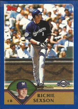 2003 Topps #480 Richie Sexson Front