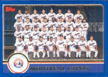 2003 Topps #647 Montreal Expos Front