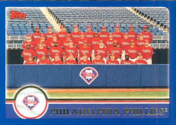 2003 Topps #651 Philadelphia Phillies Front