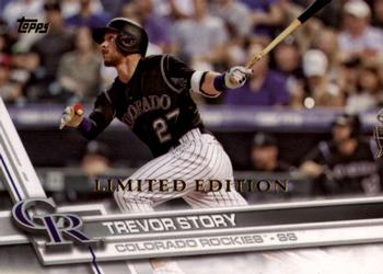 2017 Topps - Limited Edition #42 Trevor Story Front
