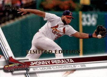 2017 Topps - Limited Edition #368 Jhonny Peralta Front