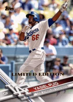 2017 Topps - Limited Edition #375 Yasiel Puig Front