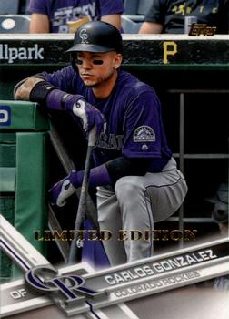 2017 Topps - Limited Edition #425 Carlos Gonzalez Front