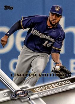 2017 Topps - Limited Edition #628 Domingo Santana Front