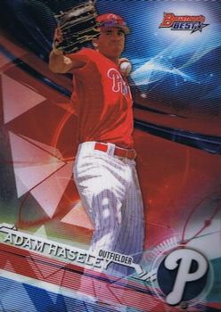 2017 Bowman's Best - Top Prospects #TP-15 Adam Haseley Front