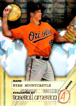 2017 Bowman's Best - Baseball America’s 2017 Dean’s List Atomic Refractor #BADL-RM Ryan Mountcastle Front