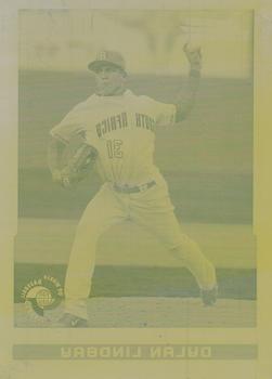 2009 Bowman - Chrome WBC Prospects Printing Plates Yellow #BCW8 Dylan Lindsay Front