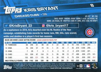 2017 Topps New Era #8 Kris Bryant Back