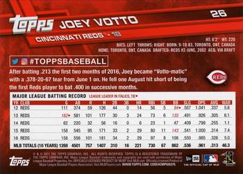 2017 Topps New Era #26 Joey Votto Back