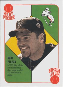 2003 Topps - Blue Backs #NNO Mike Piazza Front