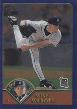 2003 Topps Chrome #274 Mike Maroth Front