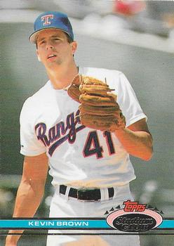 1991 Stadium Club #56 Kevin Brown Front