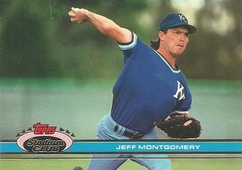 1991 Stadium Club #369 Jeff Montgomery Front