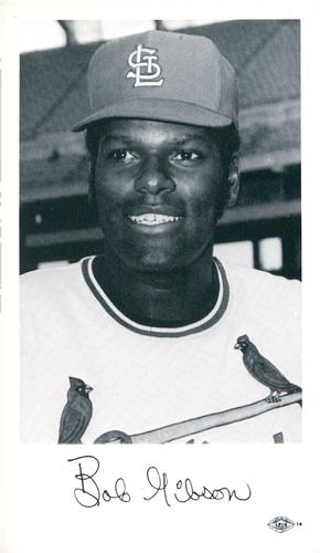 1971 St. Louis Cardinals Photocards #NNO Bob Gibson Front