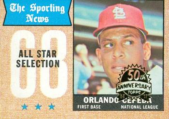 2017 Topps Heritage - 50th Anniversary Buybacks #362 Orlando Cepeda Front