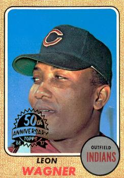 2017 Topps Heritage - 50th Anniversary Buybacks #495 Leon Wagner Front