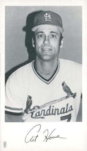 1984 St. Louis Cardinals Photocards #NNO Art Howe Front