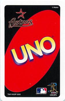 2005 UNO Houston Astros #BD Roy Oswalt / Brad Ausmus Back