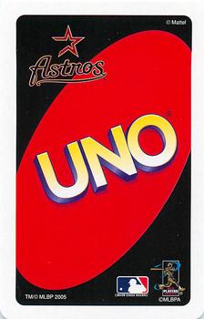 2005 UNO Houston Astros #RS Jose Vizcaino Back