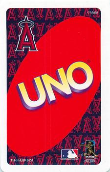 2005 UNO Los Angeles Angels of Anaheim #B1 Francisco Rodriguez Back