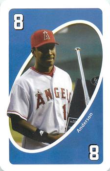 2005 UNO Los Angeles Angels of Anaheim #B8 Garret Anderson Front