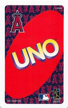 2005 UNO Los Angeles Angels of Anaheim #R7 Bartolo Colon Back