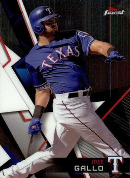 2018 Finest #9 Joey Gallo Front