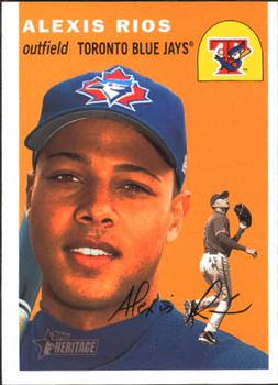 2003 Topps Heritage #195 Alex Rios Front
