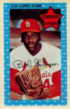 1971 Kellogg's 3-D Super Stars - XOGRAPH (Missing Copyright Year) #51 Bob Gibson Front