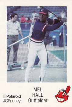 1985 Polaroid/JCPenney Cleveland Indians #NNO Mel Hall Front