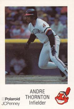1985 Polaroid/JCPenney Cleveland Indians #NNO Andre Thornton Front