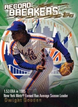 2003 Topps - Record Breakers (Series Two) #RB-DG Dwight Gooden Front