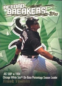 2003 Topps - Record Breakers (Series Two) #RB-FT Frank Thomas Front