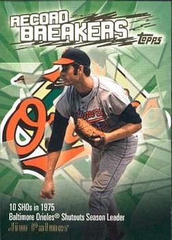 2003 Topps - Record Breakers (Series Two) #RB-JP Jim Palmer Front