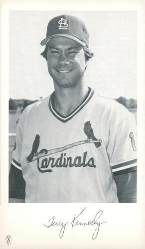1980 St. Louis Cardinals #NNO Terry Kennedy Front