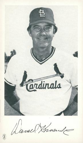 1980 St. Louis Cardinals #NNO Darold Knowles Front