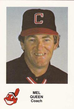 1982 Cleveland Indians #NNO Mel Queen Front