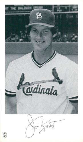 1981 St. Louis Cardinals Photocards #NNO Jim Kaat Front