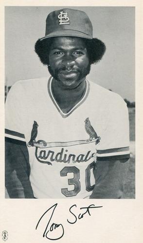 1979 St. Louis Cardinals Photocards #NNO Tony Scott Front