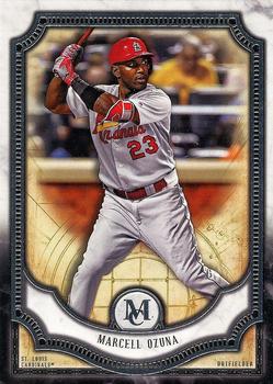2018 Topps Museum Collection #90 Marcell Ozuna Front