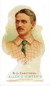 1988 CCC 1887 Allen & Ginter (N28/N29) Reprint (Baseball Only) #NNO Bob Caruthers Front