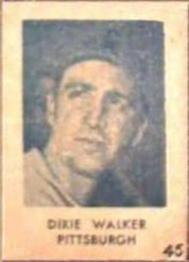 1948 Blue Tint (R346) #45 Dixie Walker Front