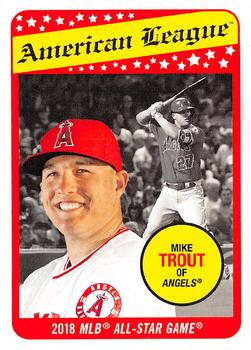2018 Topps Throwback Thursday #130 Mike Trout Front