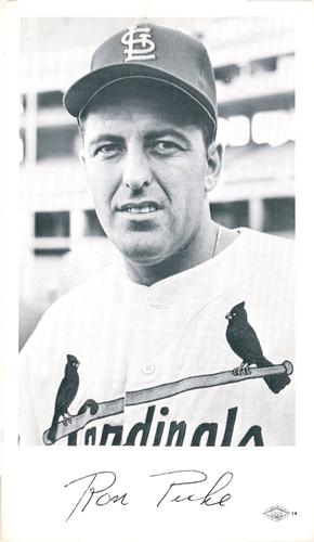 1966 St. Louis Cardinals Photocards #NNO Ron Piche Front