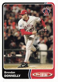2003 Topps Total #744 Brendan Donnelly Front